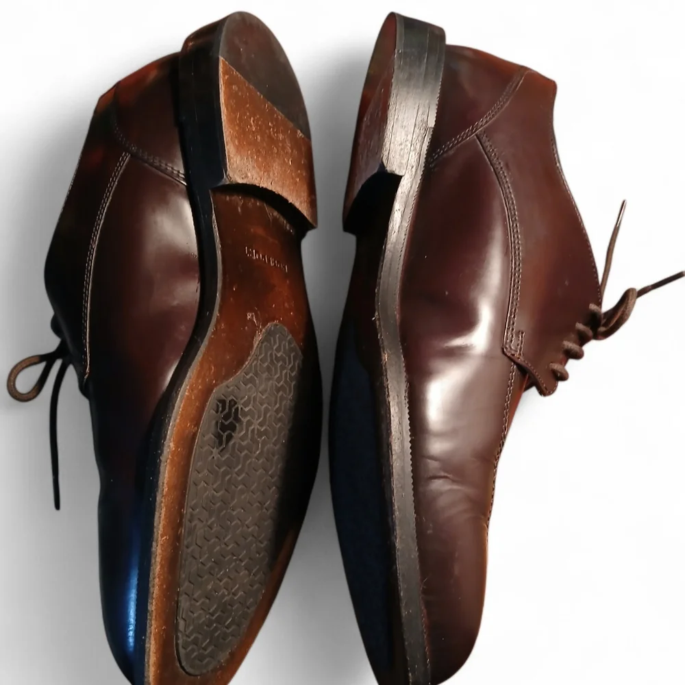 Rockport Men's Size 9 Classic Brown Leather Shoes